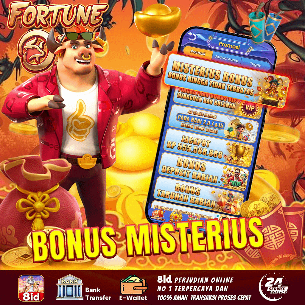 Aplikasi 8ID Slot bonus misterius