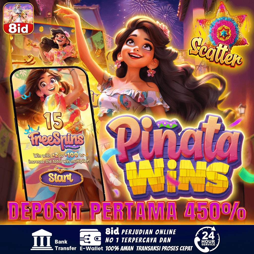 Aplikasi 8ID Slot deposit pertama 450%