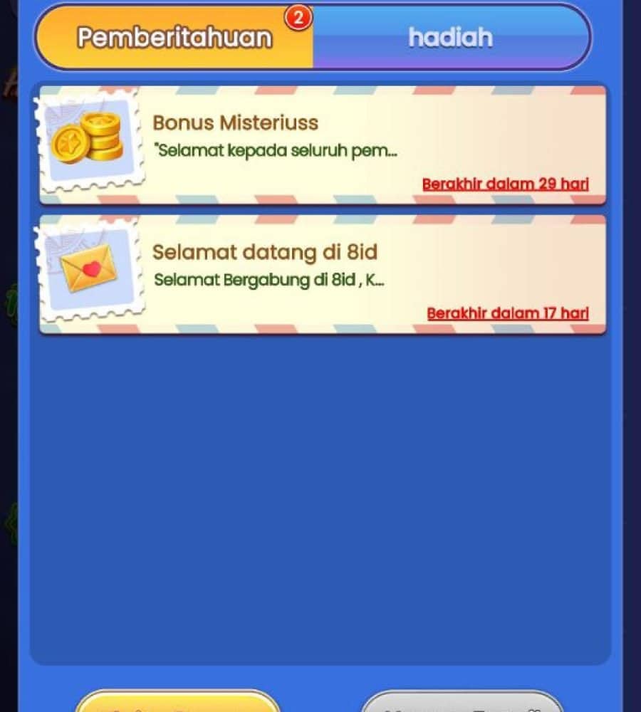 slot 8id - kotak surat